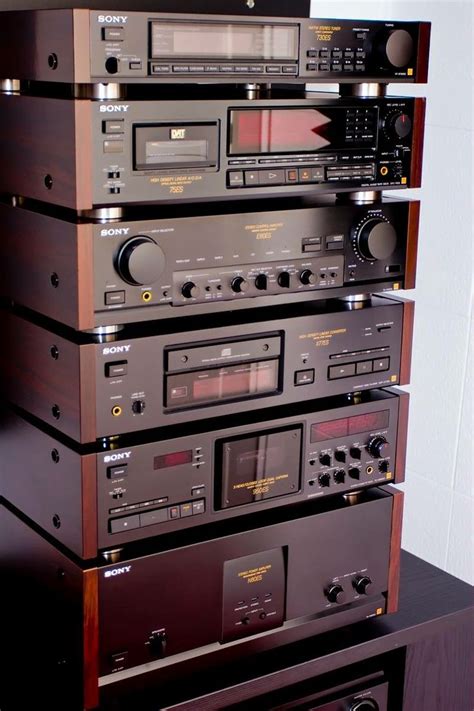 Awesome Sony Es Series Stack Hifi Audio Hifi Audio