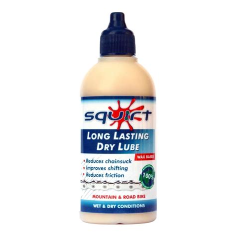 Squirt Dry Lube Wax Based Lubricant 120ml