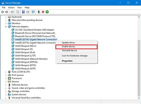 How To Enable Or Disable Wi Fi And Ethernet Network Adapters On Windows