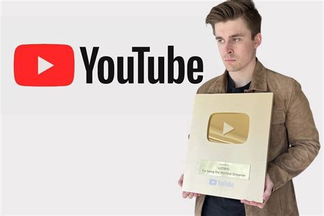 Ludwig Shares A Glimpse Of The Gold Play Button He Received From Youtube