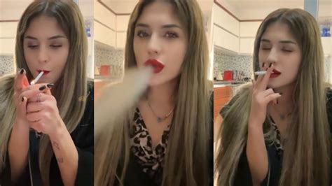 smoking video of sexy turkish girl smoking viral video of beautiful turkish girl youtube