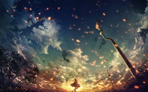 Best anime wallpaper for desktop. anime, Anime Girls Wallpapers HD / Desktop and Mobile ...