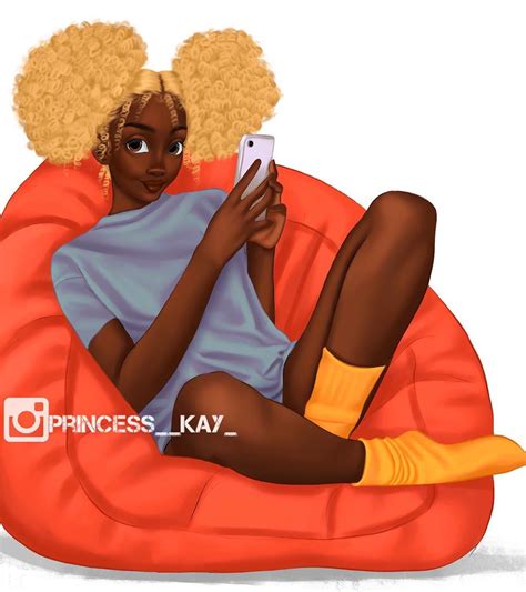 princess karibo on instagram “blonde” drawings of black girls black girl cartoon black girl