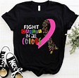 Fight Cancer In All Colors Shirt Cancer Awareness Shirt | Etsy