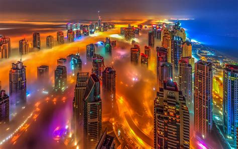 Dubai United Arab Emirates Skyscrapers 4k Hd Wallpape