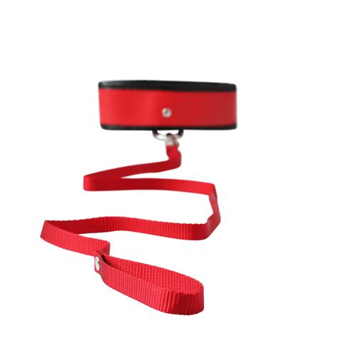 Ss100 49 Sex And Mischief Leash And Collar Red Honey S Place