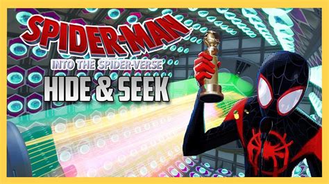 The Amazing Into The Spider Verse Spiderman Hide And Seek Map Youtube