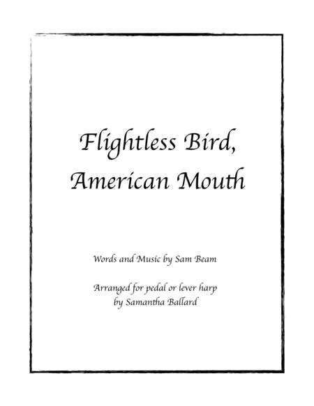 Flightless Bird American Mouth String Quartet Free Music Sheet