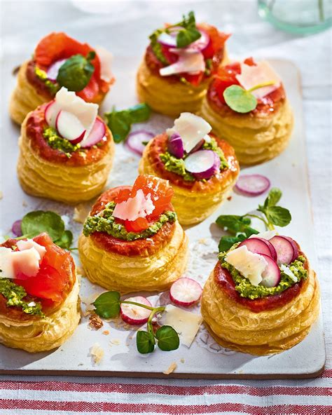 Pea And Watercress Vol Au Vents Delicious Magazine