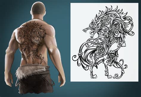 Artstation Assassins Creed Valhalla Tattoo Contest 2021