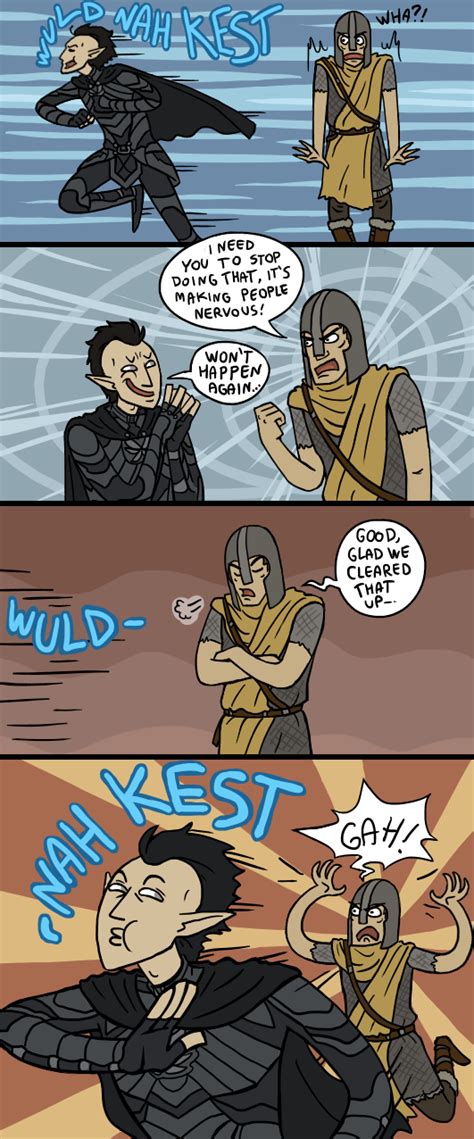 Skyrim Fun With Guards By Sparkyhero On Deviantart