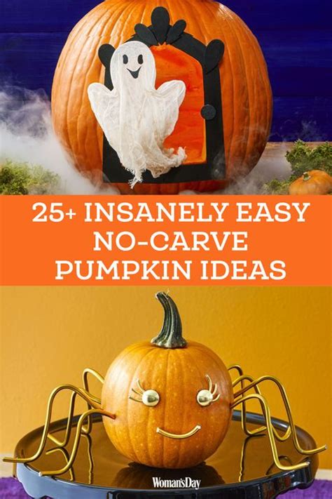 28 Best No Carve Pumpkin Decorating Ideas Fun Designs