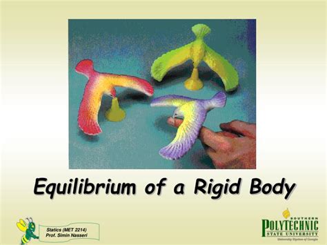Ppt Equilibrium Of A Rigid Body Powerpoint Presentation Free