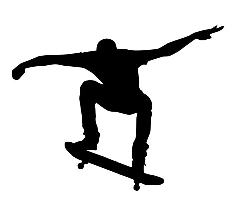 Skateboard Silhouette Top