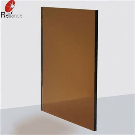 3mm 12mm Bronze Color Glass Bronze Tinted Glass With High Quanlity China Tinted Glass And