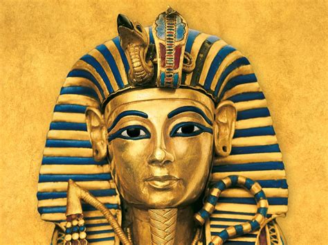 Vintage King Tutankamun Statue Ancient Egyptian Pharaoh Tutankamun