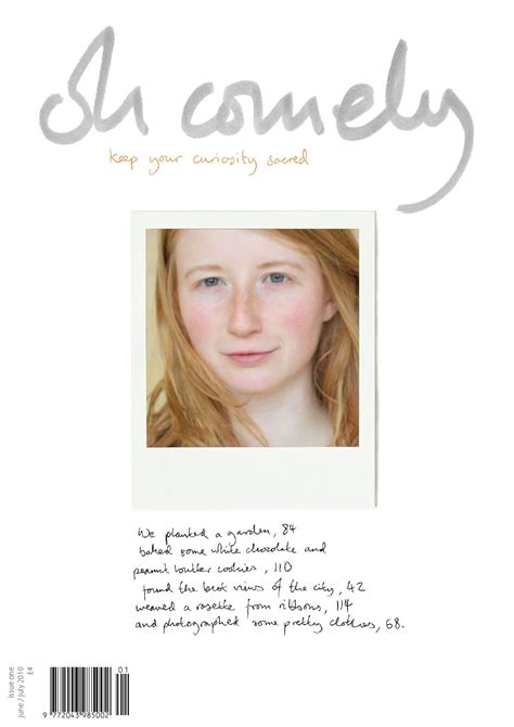 Oh Comely Issue 1 More About This Issue Uk