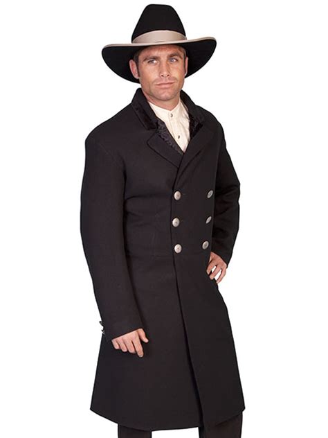 Old West Double Breasted Frock Coat Authentic Frock Coat