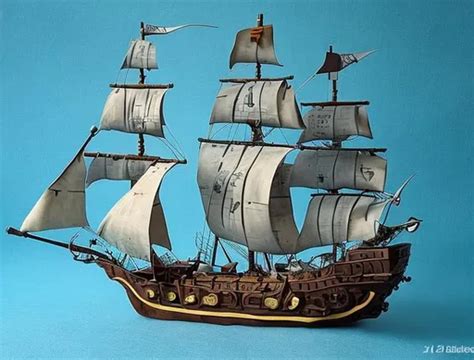 Change This Ship Into A Pirate Sailing Ship