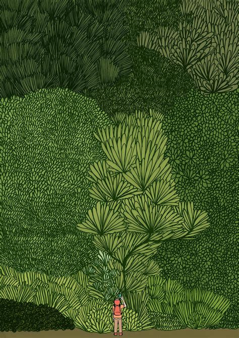 The Color Series: 15 Green Illustrations Exploring the Leafy Hue
