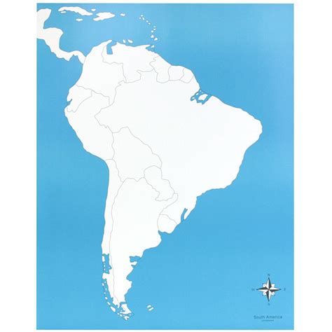 Maybe you would like to learn more about one of these? Mapa de América del Sur sin nombres - Montessori