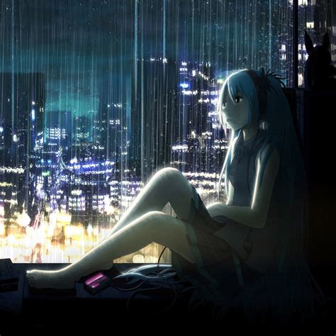 Hatsune Miku Rain Live Wallpaper Engine Free Download