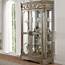 Acme Furniture Northville 66924 Traditional Tall Glass Curio Cabinet 