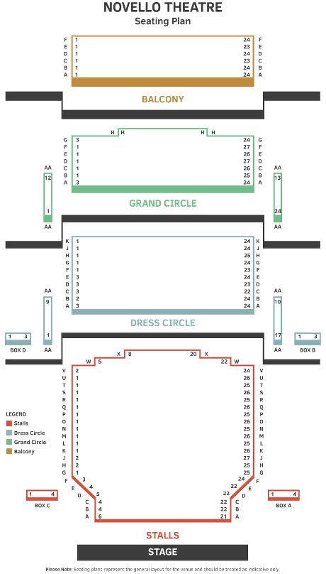 Mamma Mia Tickets London £1800 Seatplan