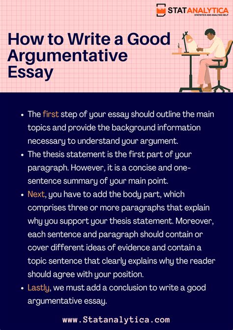 How To Write A Good Argumentative Essay Rcomputersciencehub