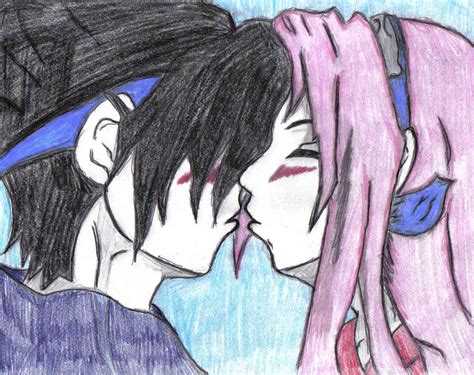 Sasuke Kiss Sakura By Archergirl14 On Deviantart