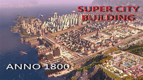 Anno 1800 First Time Building Crown Falls Super Map Timelapse Youtube