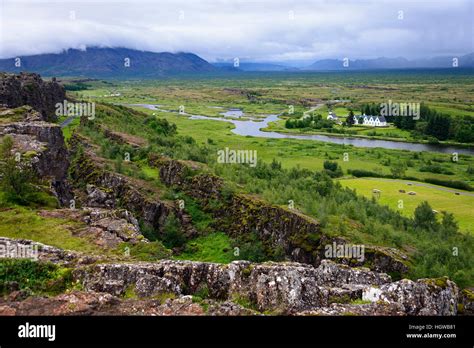 Thingvellir National Park Iceland Stock Photo Alamy