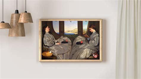 Augustus Leopold Egg Print The Travelling Companions 1862 Etsy