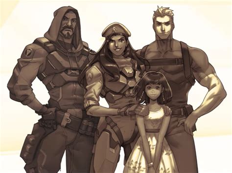 Possible Unmasked Reaper And Solider 76 In The New Ana Origins Video For