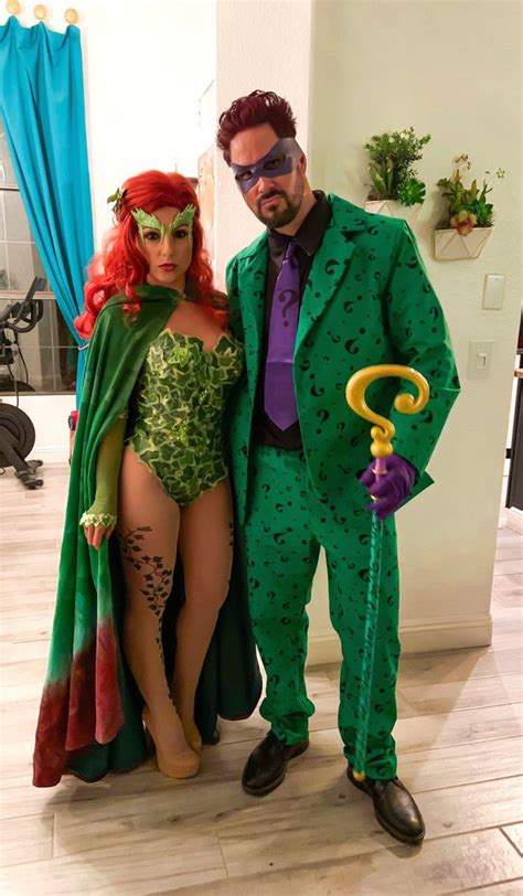 Poison Ivy And Riddler Costume Poison Ivy Halloween Costume Horror