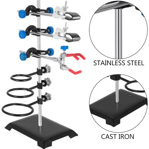 Vevor Vevor 60cm Laboratory Stand Metalware Set Support Condenser Stand