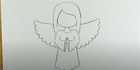Нарисовать ангелочка карандашом своими руками