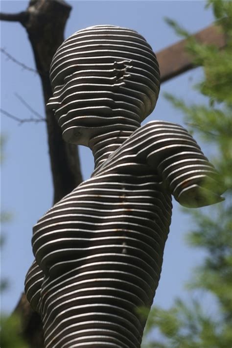 Sliced Metal Sculptures