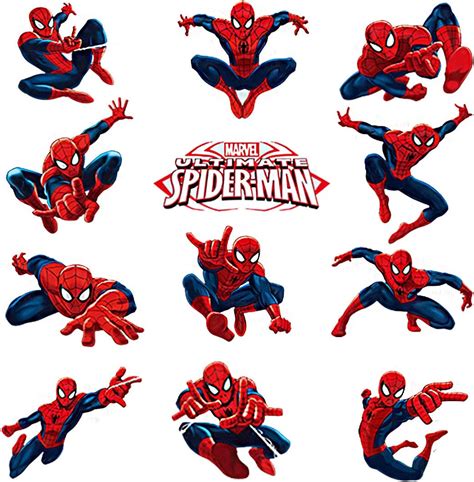 Schwartscount Spiderman Wall Decal Spiderman Stickers For Wall