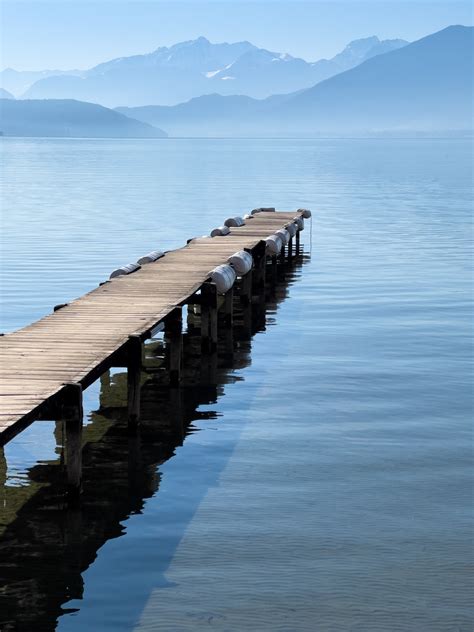 Jetty On A Lake Free Stock Photo Public Domain Pictures