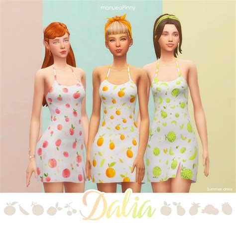Sims 4 Summer Dress Micat Game