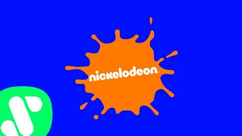 Nickelodeon 2008 Splat Logo With 2010 Font Blue Screen Youtube