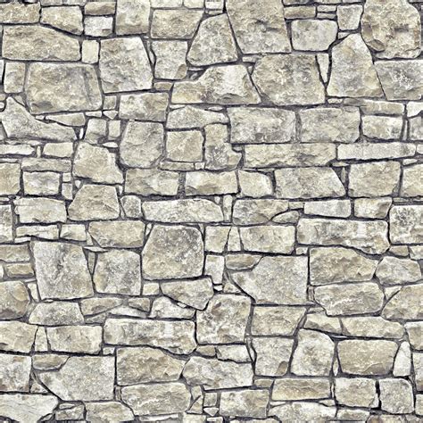 Stone Wall With Mortar Free Seamless Textures All Rights Reseved