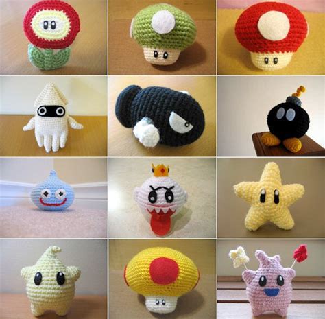Amazingly Cute Super Mario Amigurumi Mario Crochet