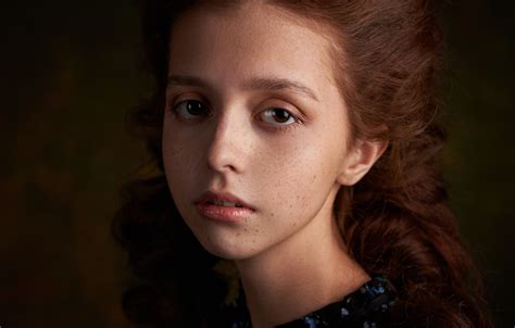 Wallpaper Girl Freckles Max Fawn Anya Karamova Images For Desktop