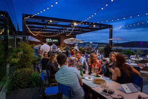 The rooftop bar offers some specialty cocktails, wine by the glass, housemade lemonade and some sandwiches & salads. Rooftop bar London | Skylark Roof Garden | Paddington W2 ...