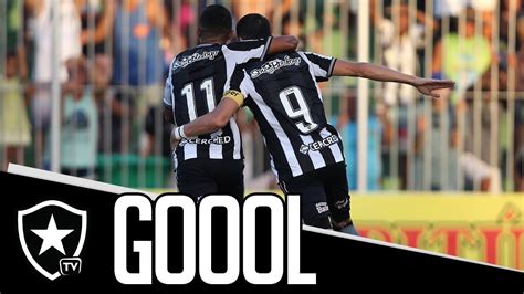 GOLS BOTAFOGO 2 X 2 AMERICANO CARIOCA YouTube