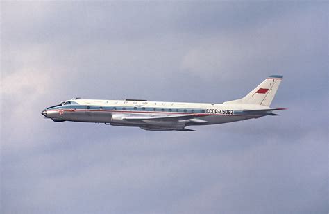 Fileaeroflot Tupolev Tu 124v At Arlanda April 1967 Wikimedia