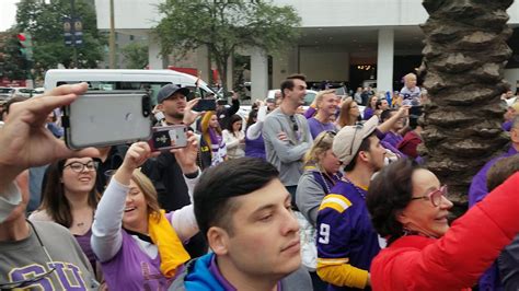 Lsu graduate alex restrepo is working for his favorite teams, the new orleans saints and pelicans. LSU Alumni band in New Orleans-Pregame in front of Harrah ...