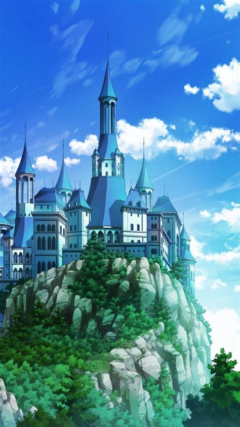 Anime Castle Drawing